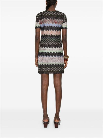 ZIG ZAG SHORT DRESS