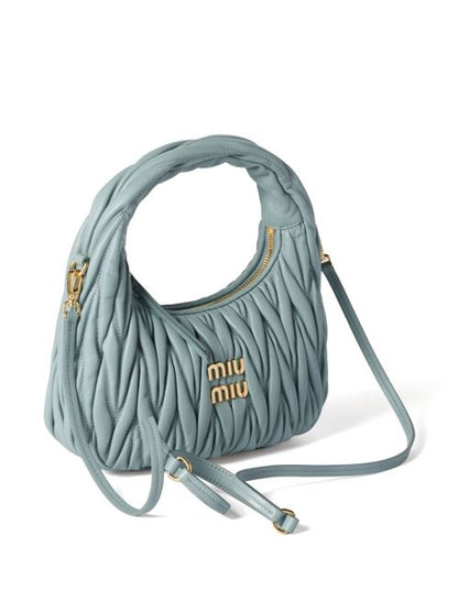 WANDER SMALL LEATHER HOBO BAG