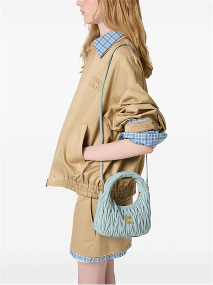 WANDER SMALL LEATHER HOBO BAG