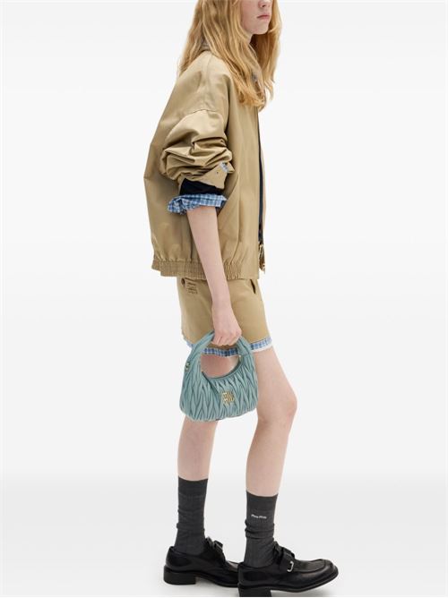 WANDER SMALL LEATHER HOBO BAG