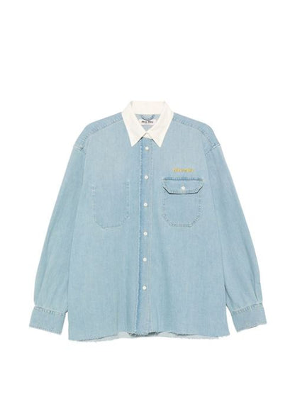 DENIM COTTON SHIRT