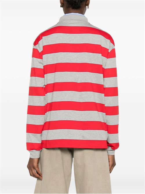 STRIPED COTTON POLO SHIRT