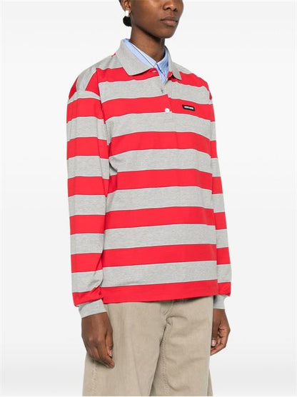 STRIPED COTTON POLO SHIRT