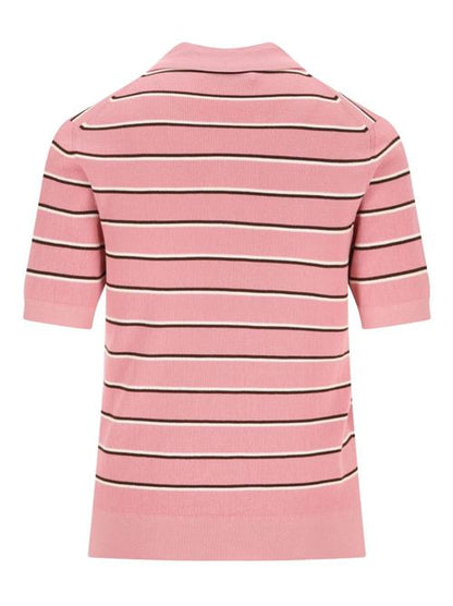 STRIPED COTTON POLO SHIRT