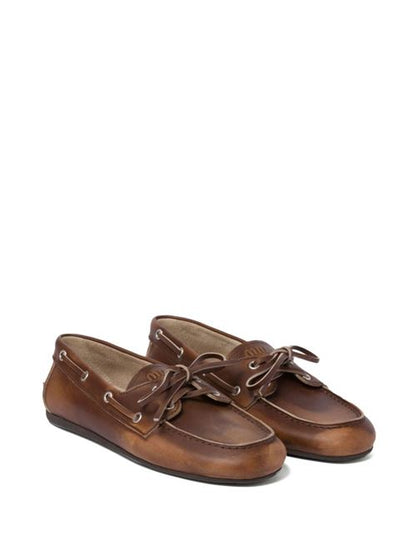 LEATHER LOAFERS