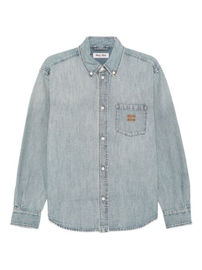 DENIM COTTON SHIRT