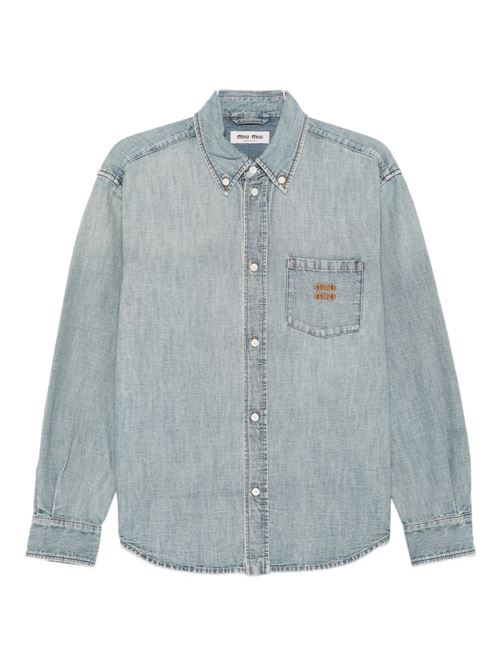 DENIM COTTON SHIRT