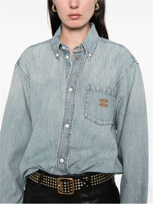 DENIM COTTON SHIRT