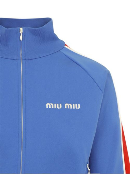 LOGO NYLON CARDIGAN