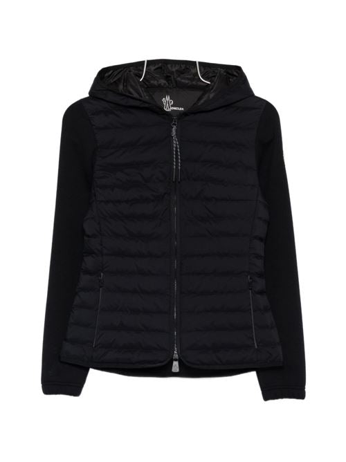 PADDED ZIPPED CARDIGAN