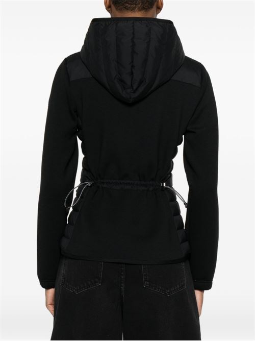 PADDED ZIPPED CARDIGAN
