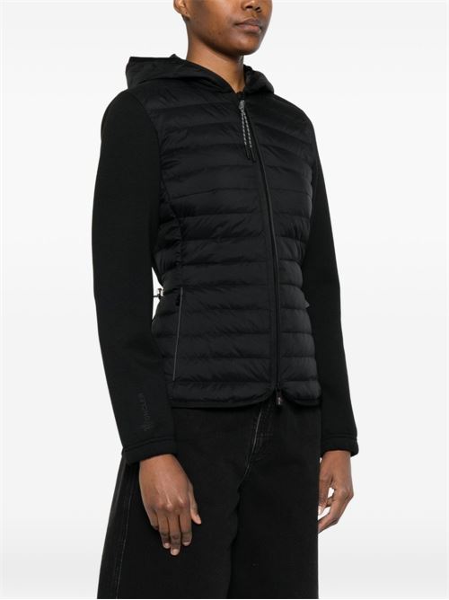 PADDED ZIPPED CARDIGAN