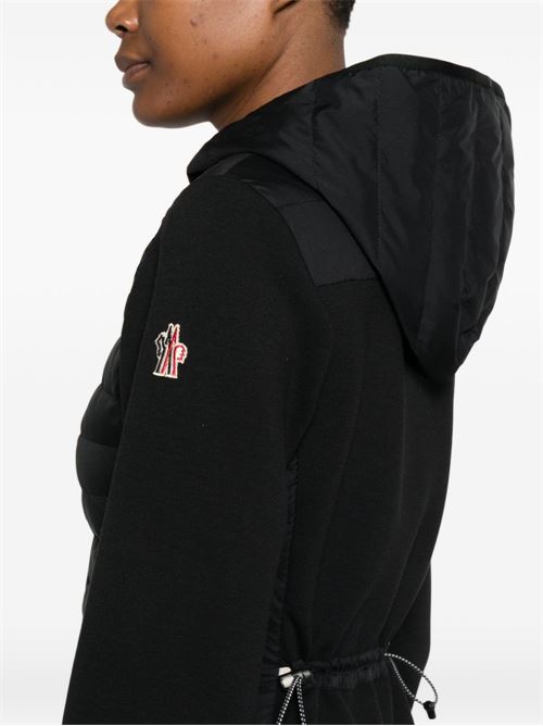 PADDED ZIPPED CARDIGAN
