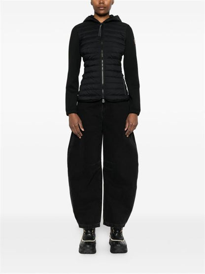PADDED ZIPPED CARDIGAN