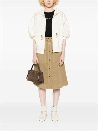 HOODED CARDIGAN