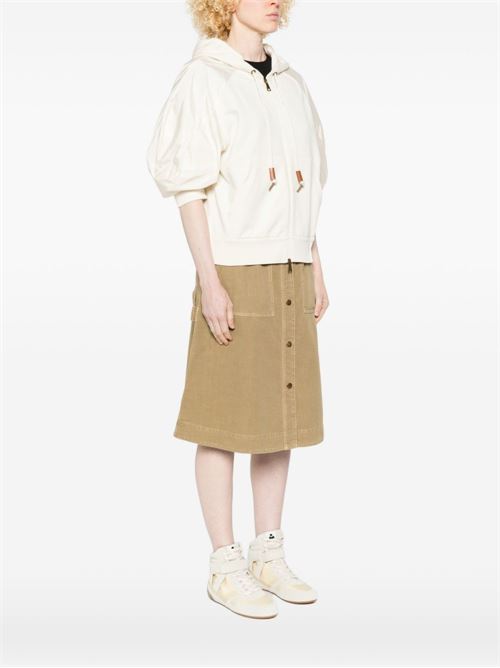 HOODED CARDIGAN