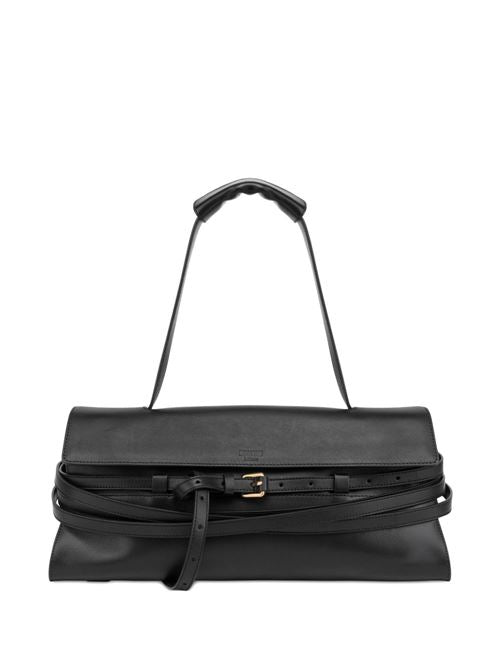 TIE ME LEATHER HANDBAG