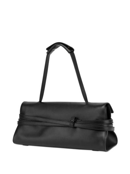 TIE ME LEATHER HANDBAG