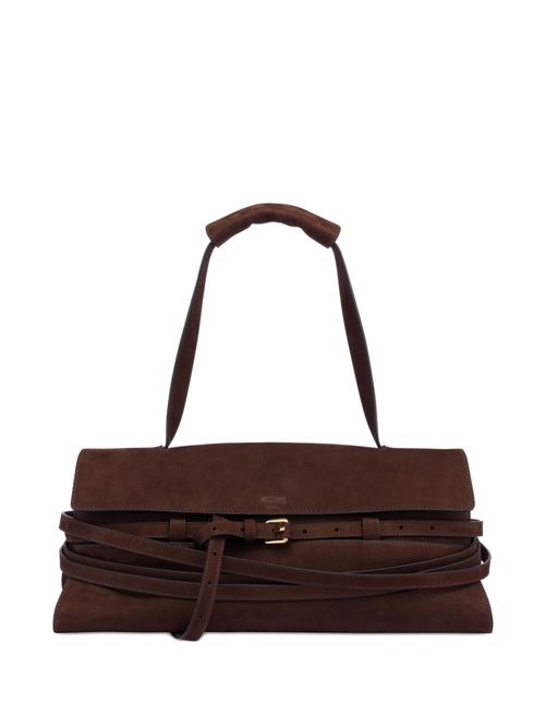 TIE ME LEATHER HANDBAG