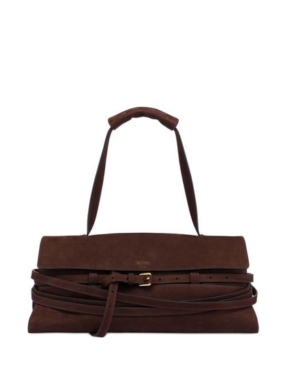 TIE ME LEATHER HANDBAG