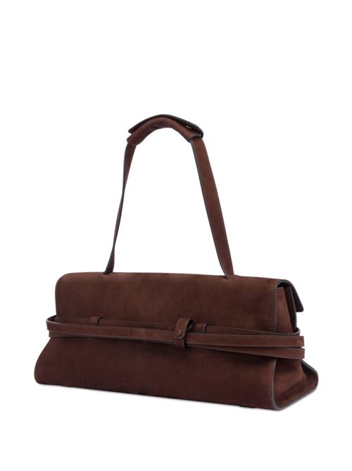 TIE ME LEATHER HANDBAG