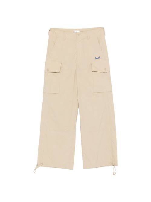 NYLON AND COTTON TROUSERS