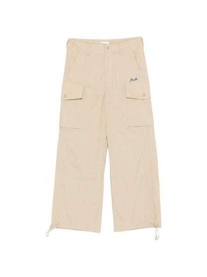 NYLON AND COTTON TROUSERS