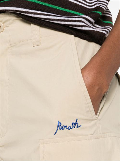 NYLON AND COTTON TROUSERS