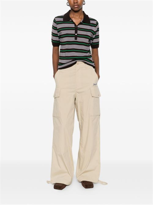 NYLON AND COTTON TROUSERS