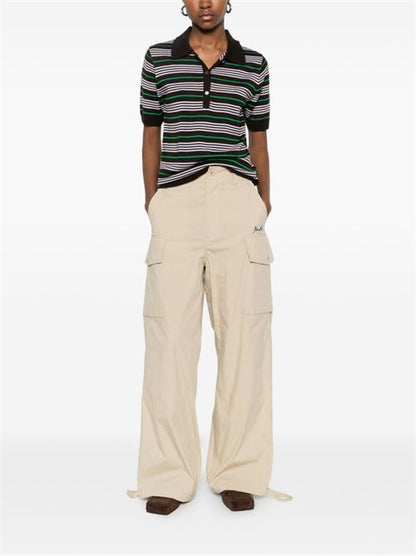 NYLON AND COTTON TROUSERS