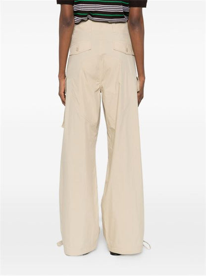 NYLON AND COTTON TROUSERS