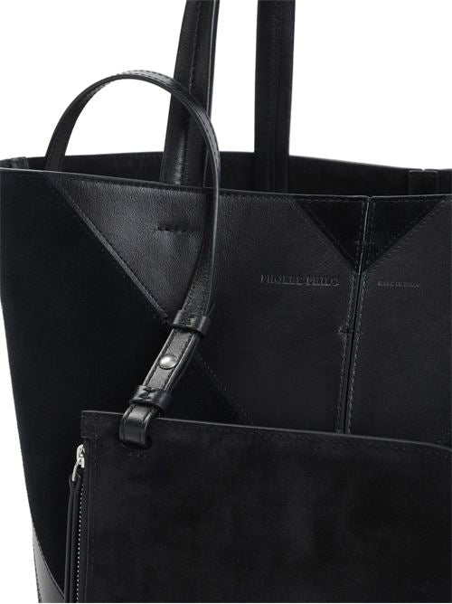 POT CABAS LEATHER TOTE