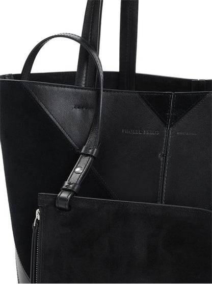 POT CABAS LEATHER TOTE