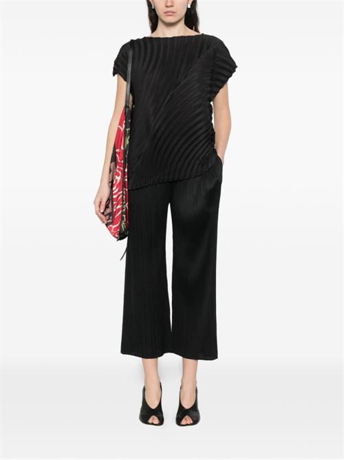 PLEATED TROUSERS