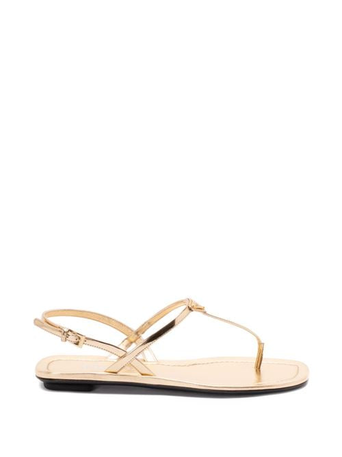 LEATHER THONG SANDALS