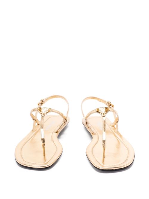 LEATHER THONG SANDALS