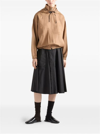 RE-NYLON SHORT SKIRT