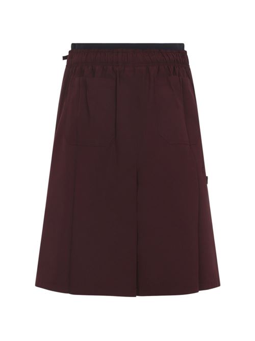 COTTON BLEND MIDI SKIRT