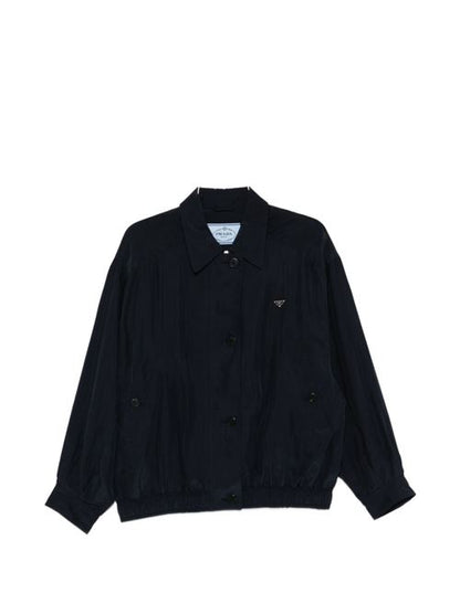 SILK BLOUSON JACKET