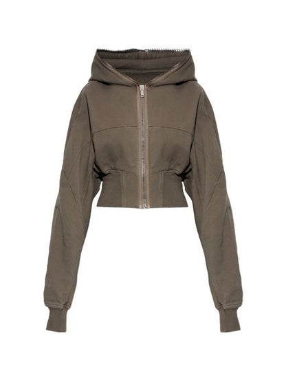 COLLAGE GIMP COTTON HOODIE