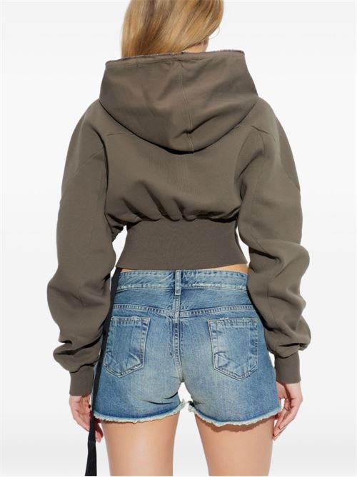 COLLAGE GIMP COTTON HOODIE