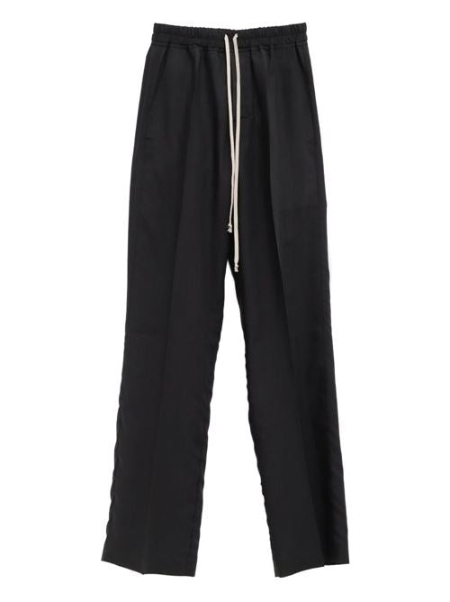 DRAWSTRING COTTON TROUSERS