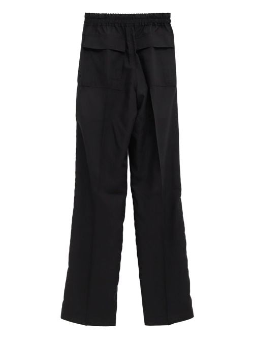 DRAWSTRING COTTON TROUSERS