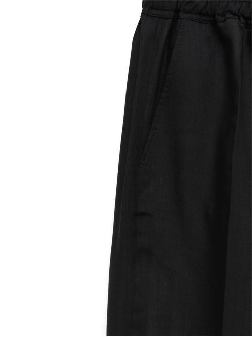 DRAWSTRING COTTON TROUSERS
