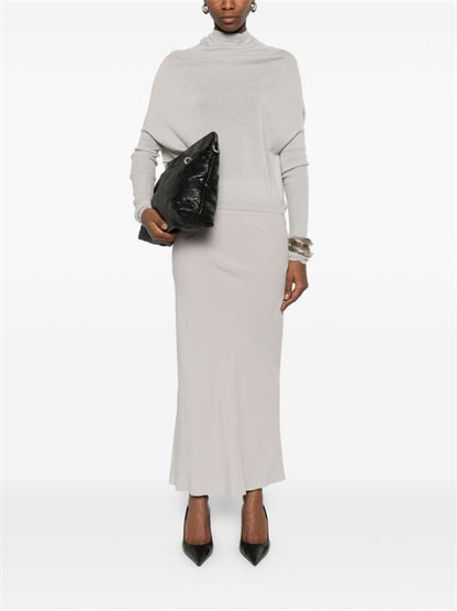 SILK BLEND LONG SKIRT