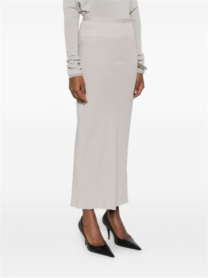 SILK BLEND LONG SKIRT