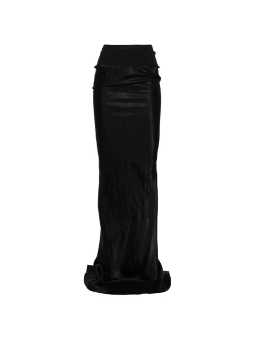 RUCKED LONG SKIRT