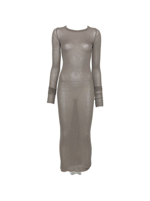 RIBBED MIDI DRESS