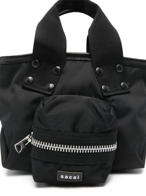POCKET SMALL NYLON TOTE