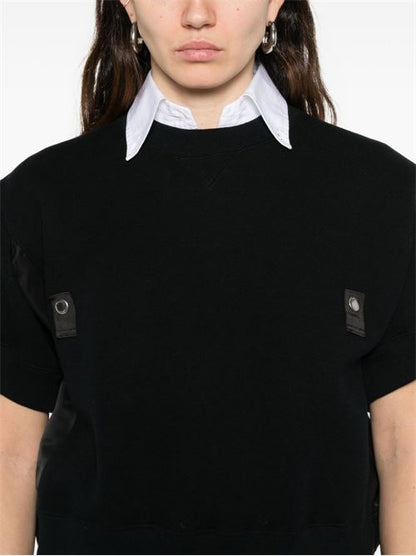 COTTON AND NYLON TOP